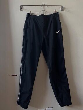 Nike zip off track pants